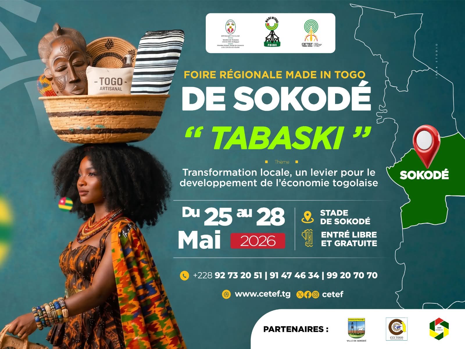 Sokodé sous les projecteurs avec la première édition régionale de la Foire « Made in Togo » spéciale Tabaski